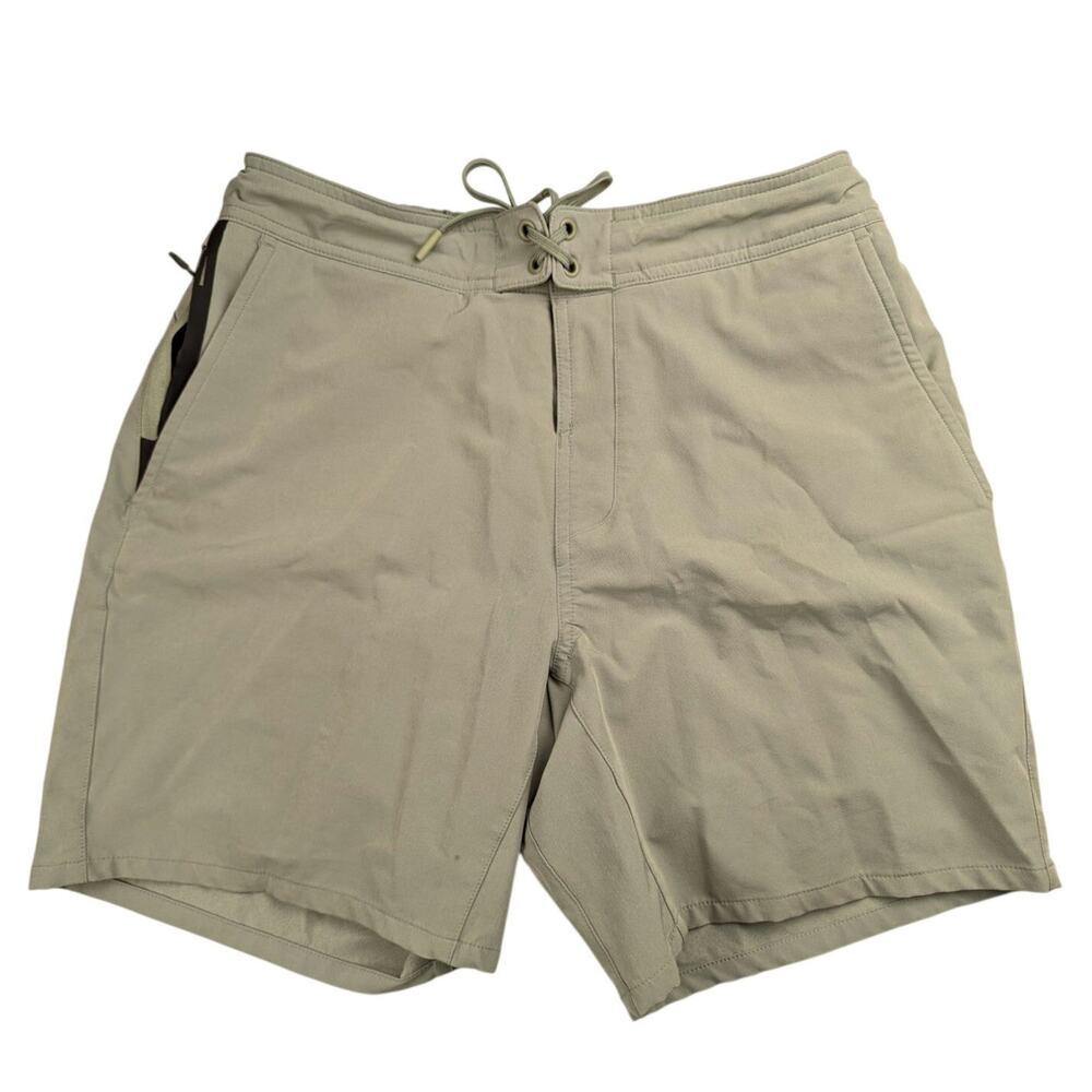 Ten Thousand Foundation Short Green Athletic Gym Exercise Running Mens Medium